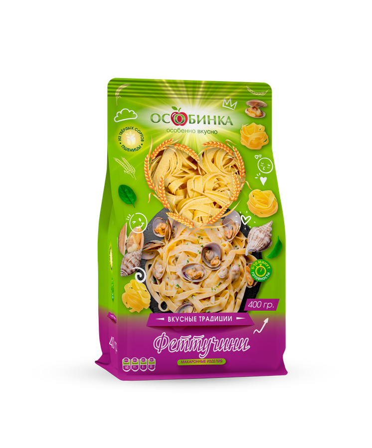 Макаронные изделия феттучини